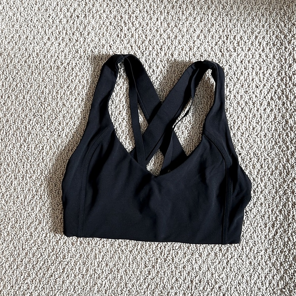 Black Lululemon Athletica Sports Bra